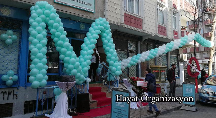 balon süsleme organizasyonu açılış organizasyonları