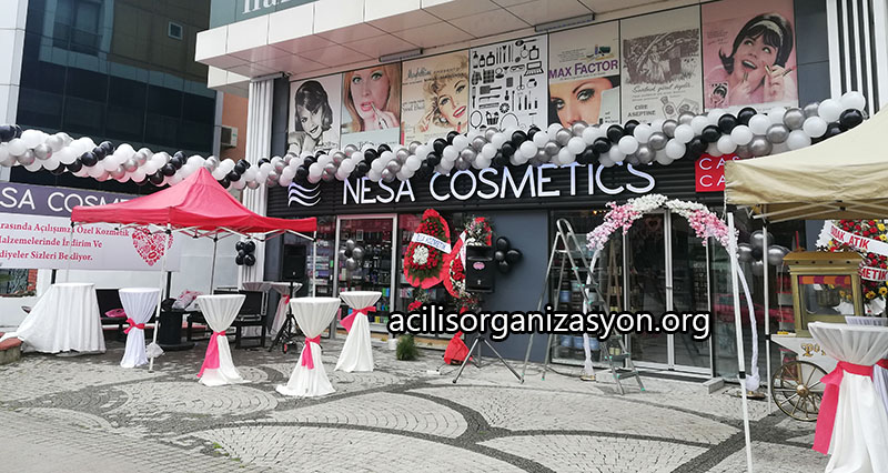 kozmetik dükkan açılış organizasyonu